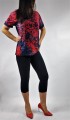 Legginsy 3/4 - rybaczki, CZARNE