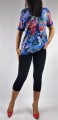 Legginsy 3/4 - rybaczki, CZARNE
