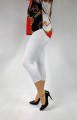 Legginsy 3/4 białe