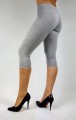 Legginsy 3/4 jasny szary